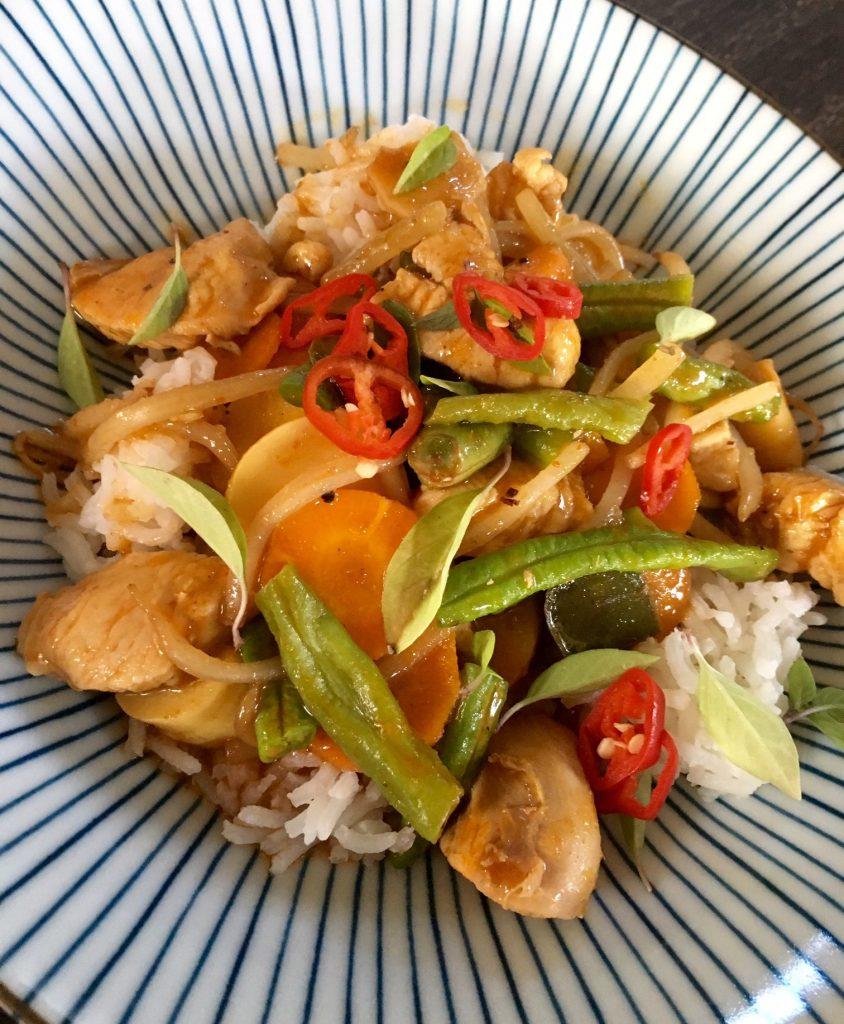 Thai Curry ohne Kokosmilch Gang Kruar Gai Bahn Foodblog German Abendbrot
