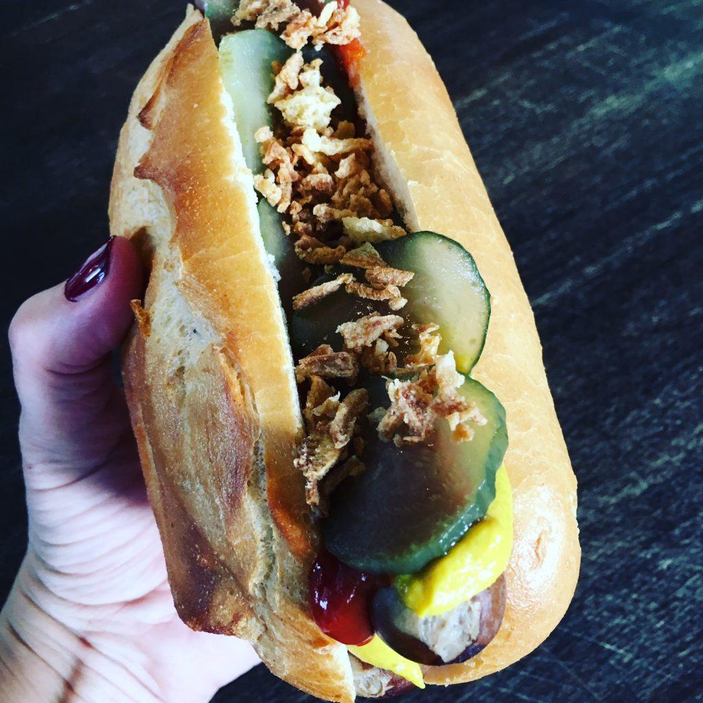 Dänischer Pölser Pølser Hotdog German Abendbrot