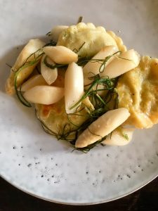 Spargel Agretti mit gefüllter Pasta Rezept German Abendbrot Foodblog