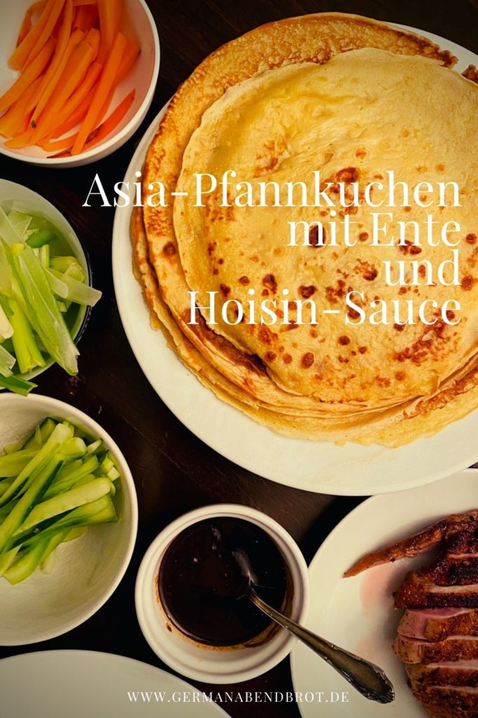 Asia-Pfannkuchen mit Ente und Hoisinsauce Pinterest. 