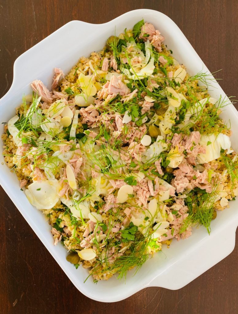 Coucscous-Salat mit Fenchel und Thunfisch German Abendbrot