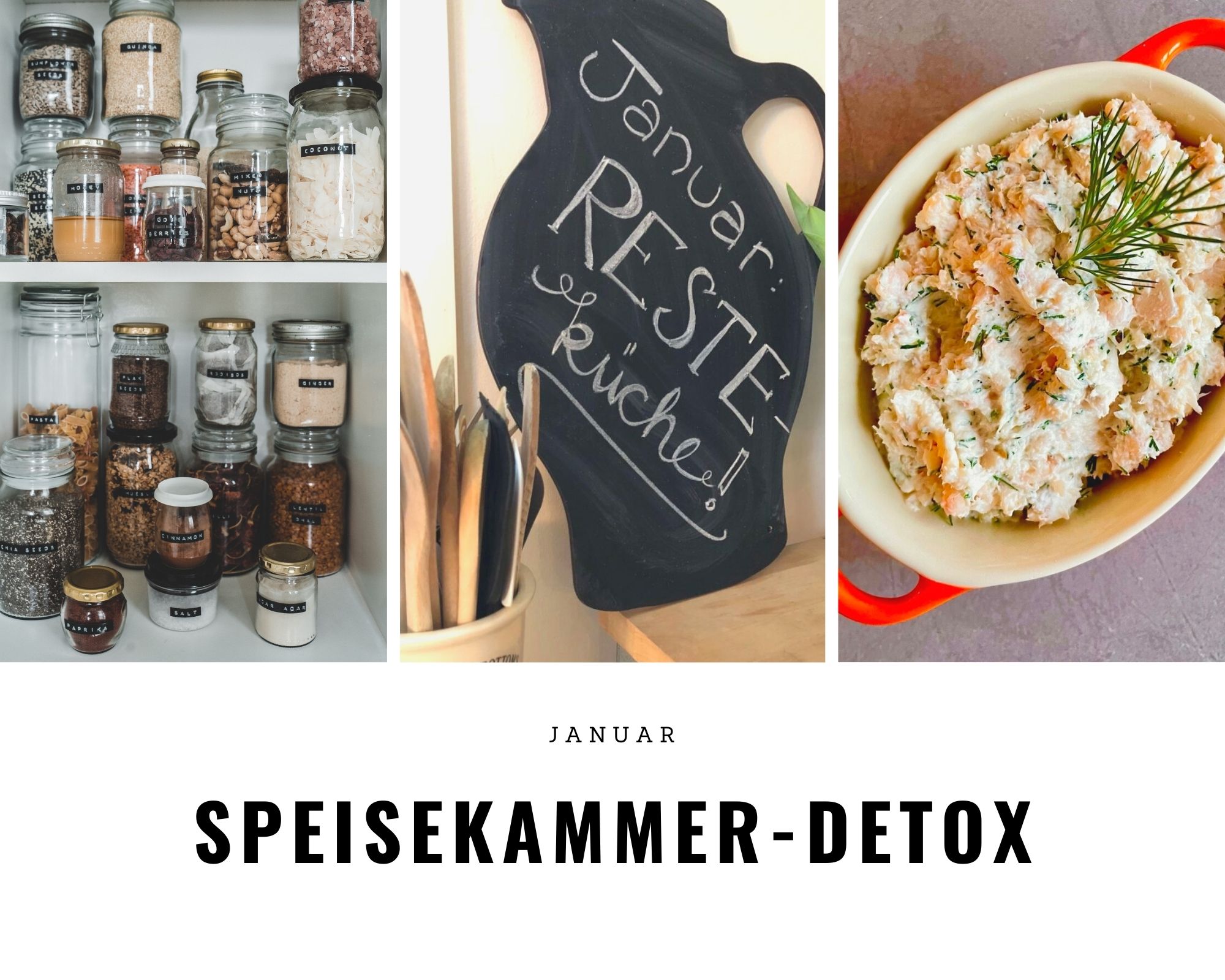 Speisekammer-Detox German Abendbrot.