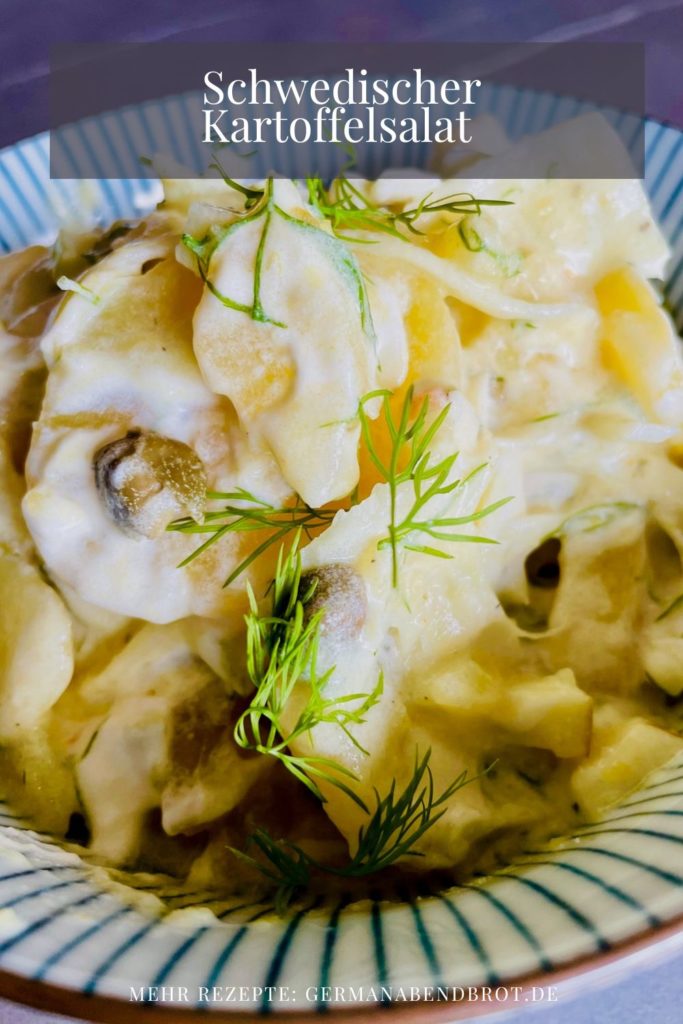 Pin schwedischer Kartoffelsalat Rezept German Abendbrot. 